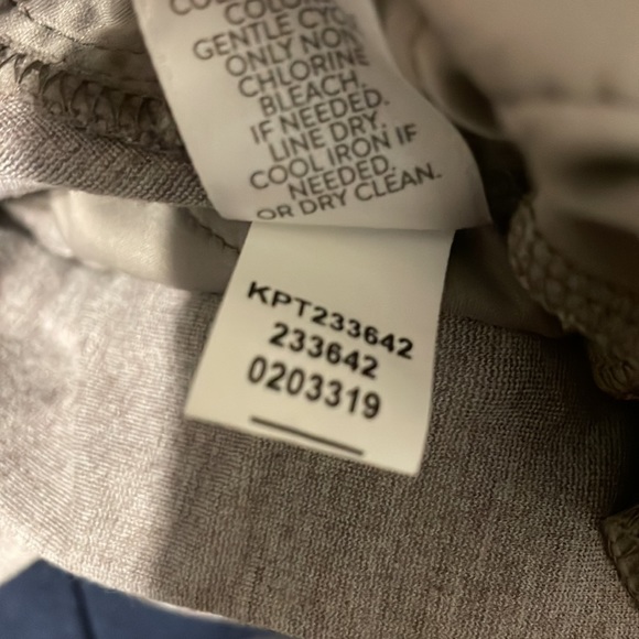 J. Jill Pants Pull on Style KPT233642 Tan/cream size small petite pockets - Picture 5 of 5